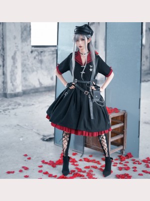 Souffle Song Military Lolita Style Dress OP (SS997)